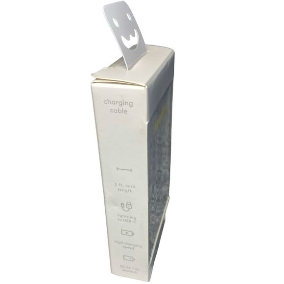 Lightning to USB-C Round Cable MFi Certified 3ft Teal Fast Charger iPhone iPad - Picture 8 of 10